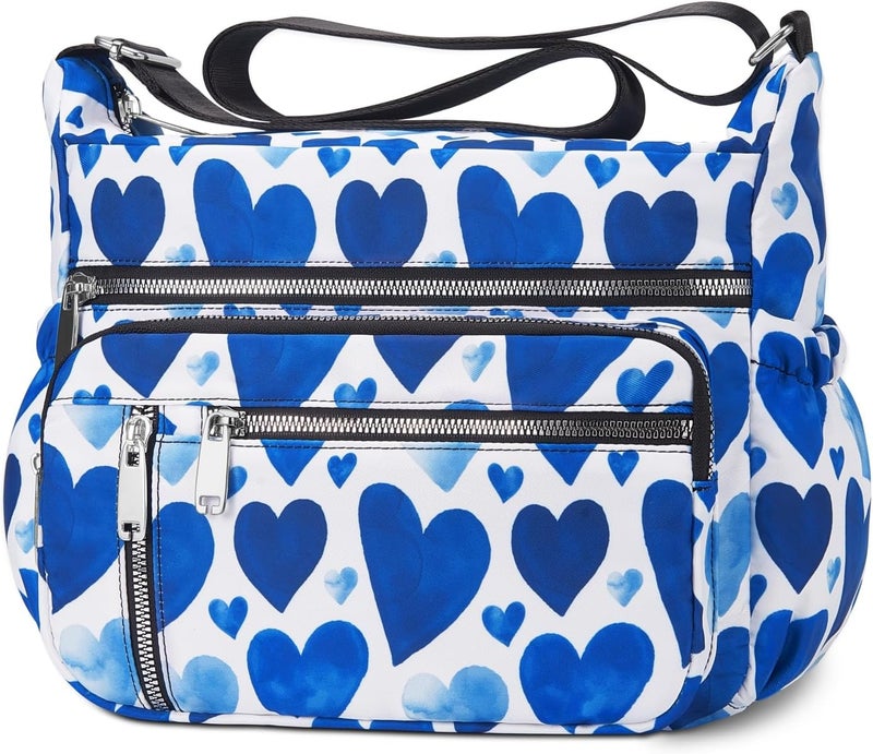 NPBAG Crossbody Bag for Women, Shoulder Purse Handbag Messenger Bag, Trendy Pocketbooks, Waterproof and Multi-Pockets - Image 1